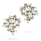 Bubble Cluster Clip Earrings