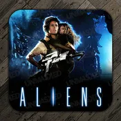 Aliens Drink Coaster