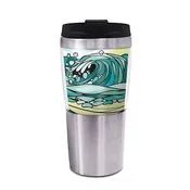 16oz. Stainless Steel Tumbler , Wave Break