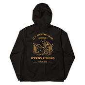 Wisconsin Fly Fishing  lightweight zip up windbreaker