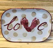 “LOVE” Cute Feet (Custom Finish)