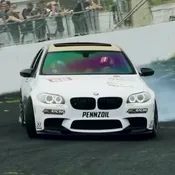 BMW 5 Series F10 M5 2011-2015 VKM Style 1 Piece Polyurethane Front Lip