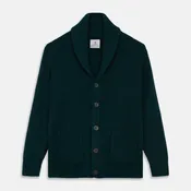 Ainsley Ribbed Shawl Neck Cardigan