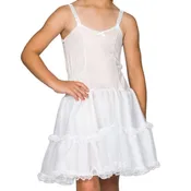 Lace Embellished Bouffant Slip #479