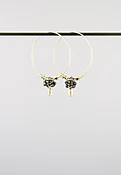 Black Diamond Hoop Clusters — Ted Muehling
