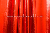 4 Way stretch Metallic foil-shiny (Red)