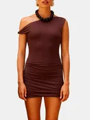 Abbey One Shoulder Mini Dress