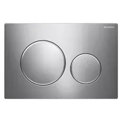 Actuator Plate Sigma20 Dual Flush Polished Chrome/Matte Chrome Plastic for Sigma Concealed Tanks 2x6 and 2x4 Installations