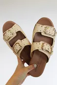 Be With You Sandals : Tan