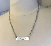 Thoreau Quotation Necklace