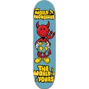 DevilMan - The World is Yours Skateboard Deck 8.3"