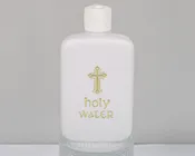 100 ml Gold Font "Holy Water" Plastic Bottle - Pack of 10