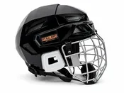 Rodeo Bull Riding Protective Helmet - EPT 107 Series - Black  - Small - Medium - Large