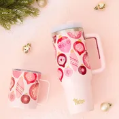 40oz Tumbler Merry Ornaments