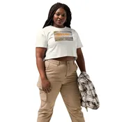 Chinga Tu Miro crop top