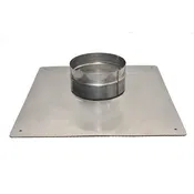 11" Olympia New Universal Components 18-Gauge 18" x 18" Flat Top Plate - TPLF11-1818