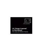 101 things I Learned in Film School