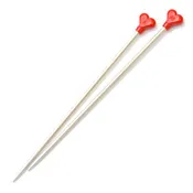 addi Aluminum Single Point Knitting Needles - 8"