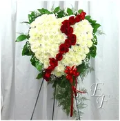 22″ Rose Broken Heart  EF-218-T6
