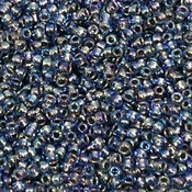 11-0997, Montana Blue-Lined Antique Gold Rainbow (28 gr.) Toho (Formerly 378H)