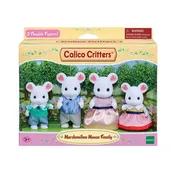 Calico Critters Marshmallow Mouse Family
