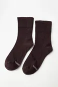 Breezy Sneaker Socks: Dark Cacao