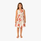 Anthurium Bloom Girls Dress