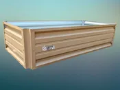 3’X6’X18″ Metal Planter Box