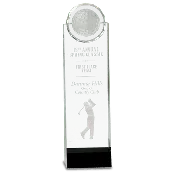 3D Crystal Golfer