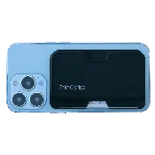 Black Magnetic Pod Wallet Case