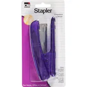 Charles Leonard Plastic Stapler - Asst Standard 1Pk BP 20Sht Capacity
