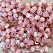 BCB-1334 - Glass Beads, True Blush, 4mm | Approx. 140 Pc