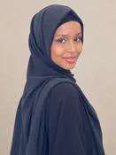 Classic Chiffon Hijab-Black