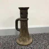 Antique Railroad Screw Jack Cast Iron 2 x 10(14")