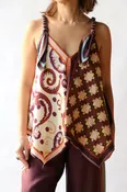 Alêmais Wilson Silk Top in Multi