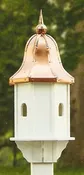 BELL TOP POLY BIRD HOUSE
