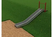 4 Feet Single Straight Hillside Roller Slide