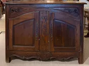 19th Century French Louis XV Style Walnut Mule Chest
