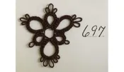 Lizbeth 10, #697, Fudge Dark — Fine Threads
