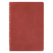 KJV Super Giant Premium Genuine Leather Bible - Burgundy
