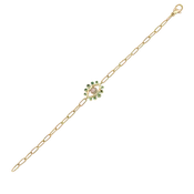 Azura Gold & Diamond Full Eye Bracelet