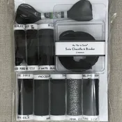 Black Silk Assortment Ensemble de Soie Noir