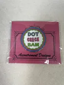 Accoutrement Designs- Dot Crack Bam Needleminder