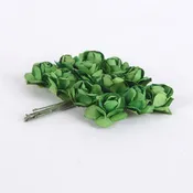 12 Paper Flowers Apple Paper Rose Flowers (12x12)