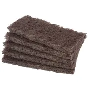 3M 8541 Doodlebug Pool Tile Brown Scrub n Strip Pad 5-Pack