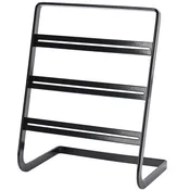 Metal Earring Holder Black or White
