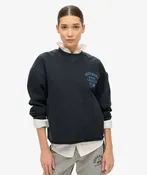 Athletic Essentials Loose Crop Crew Sweatshirt
