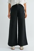 Carol Linen Buttoned Pant