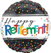17" “Officially Retired” Foil Balloon