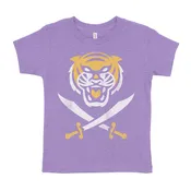 B&B Dry Goods Bengals & Bandits 'Bandit 14' Toddler T-Shirt - Purple